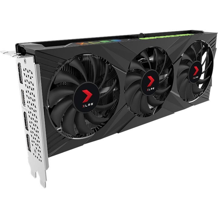 Видеокарта GF RTX 4060 8GB GDDR6 XLR8 Gaming Verto Epic-X RGB Triple Fan DLSS 3 PNY (VCG40608TFXXPB1)