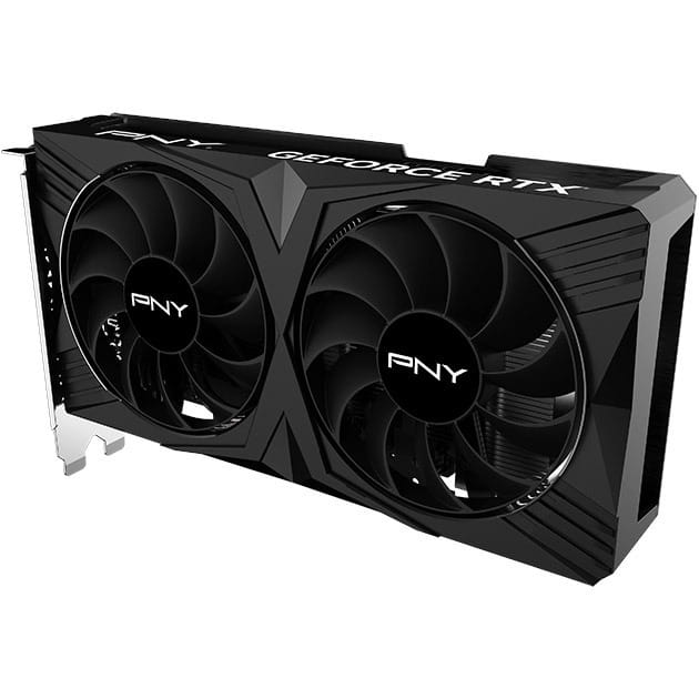 Видеокарта GF RTX 4060 8GB GDDR6 Verto Dual Fan DLSS 3 PNY (VCG40608DFXPB1)