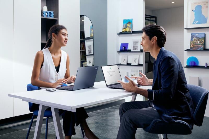 Ноутбук Acer Swift 14 AI SF14-51-72XN (NX.J2HEU.005) Blue