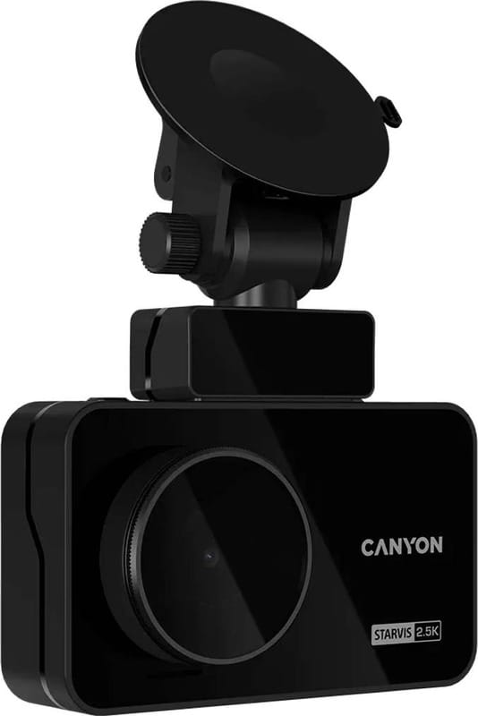 Видеорегистратор Canyon DVR25GPS WQHD 2.5K 1440p GPS Wi-Fi Black (CND-DVR25GPS)