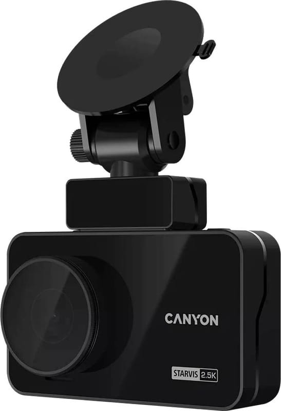 Видеорегистратор Canyon DVR25GPS WQHD 2.5K 1440p GPS Wi-Fi Black (CND-DVR25GPS)