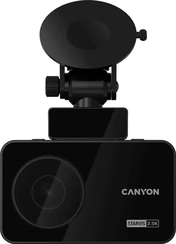 Видеорегистратор Canyon DVR25GPS WQHD 2.5K 1440p GPS Wi-Fi Black (CND-DVR25GPS)