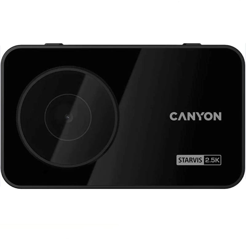 Видеорегистратор Canyon DVR25GPS WQHD 2.5K 1440p GPS Wi-Fi Black (CND-DVR25GPS)
