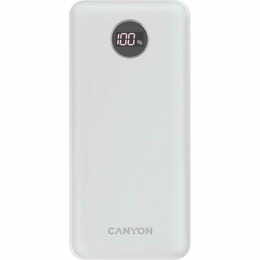 Универсальная мобильная батарея Canyon PB-2002 LED 20000mAh White (CNE-CPB2002W)
