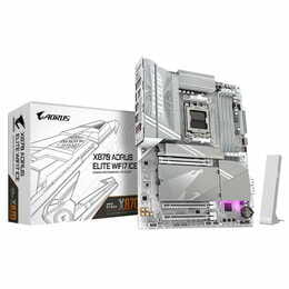 Материнська плата Gigabyte X870 Aorus Elite WiFi 7 Ice Socket AM5