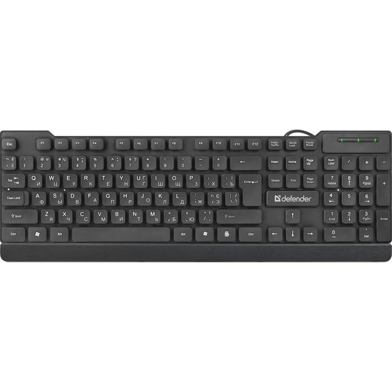 Клавіатура Defender Element HB-190 USB Black (45191)
