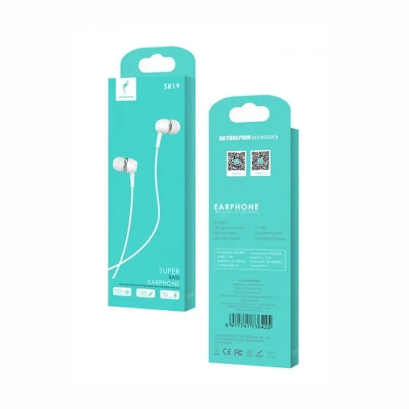 Гарнитура SkyDolphin SR19 White (SDHF-000408)