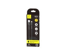 Кабель SkyDolphin S27L Spring Anti-Brake USB - Lightning (M/M), 1 м, Black (SDUSB-000609)