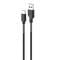 Фото - Кабель SkyDolphin S27L Spring Anti-Brake USB - USB Type-C (M/M), 1 м, Black (SDUSB-000611) | click.ua