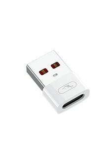 Переходник SkyDolphin OT08 Mini USB Type-C - USB (F/M), white (SDADPT-00032)
