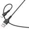 Фото - Кабель SkyDolphin S66T USB - USB Type-C (M/M), 1 м, Black (SDUSB-000650) | click.ua