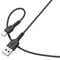Фото - Кабель SkyDolphin S66T USB - USB Type-C (M/M), 1 м, Black (SDUSB-000650) | click.ua