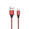 Фото - Кабель SkyDolphin S55V Neylon USB - micro USB (M/M), 1 м, Red (SDUSB-000439) | click.ua