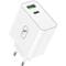 Фото - Мережевий зарядний пристрій SkyDolphin SC10 High Power PD 65W+QC3.0 White (SDMZP-000188) | click.ua