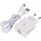 Фото - Зарядний пристрій SkyDolphin SC30T (2USB, 2.1A) White (SDMZP-000113) + кабель Type-C | click.ua