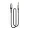 Фото - Аудио-кабель SkyDolphin SR29 3.5 мм - USB Type-C (M/M), 1 м, Black (SDAUX-000076) | click.ua