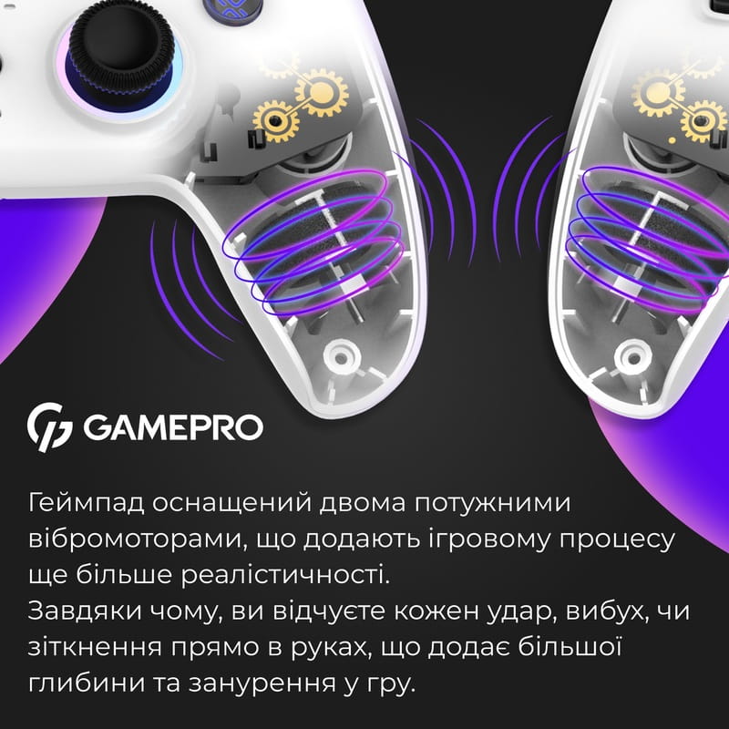 Геймпад GamePro GPS13W White