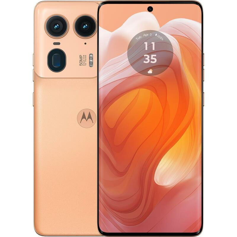 Смартфон Motorola Moto Edge 50 Ultra 16GB/1TB Peach Fuzz (PB0Y0056RS)