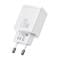 Фото - Сетевое зарядное устройство Baseus Compact Quick Charger 20W (1USB, 1USB-C) 20W White (CCXJ-B02) | click.ua