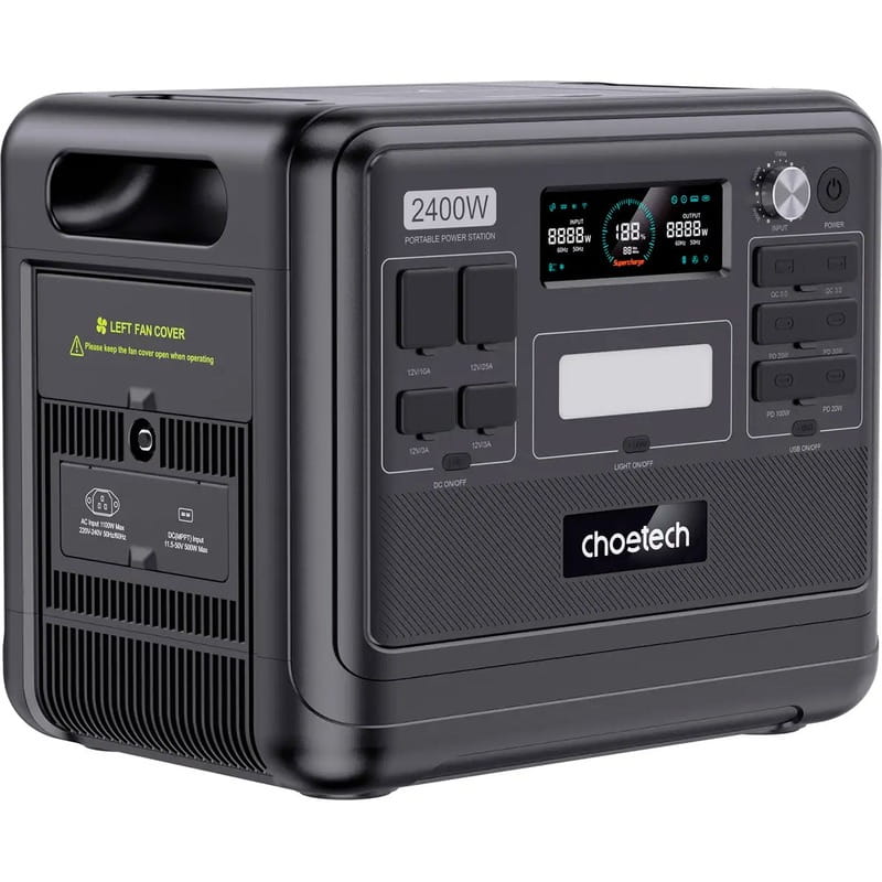 Зарядна станція Choetech BS008 2048Wh, 2400W (BS008-EU)