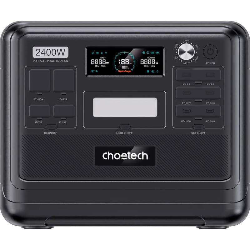 Зарядна станція Choetech BS008 2048Wh, 2400W (BS008-EU)