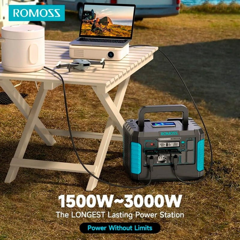 Зарядная станция Romoss RS1500 1328Wh, 1500W (RS1500-2B2-G153H)