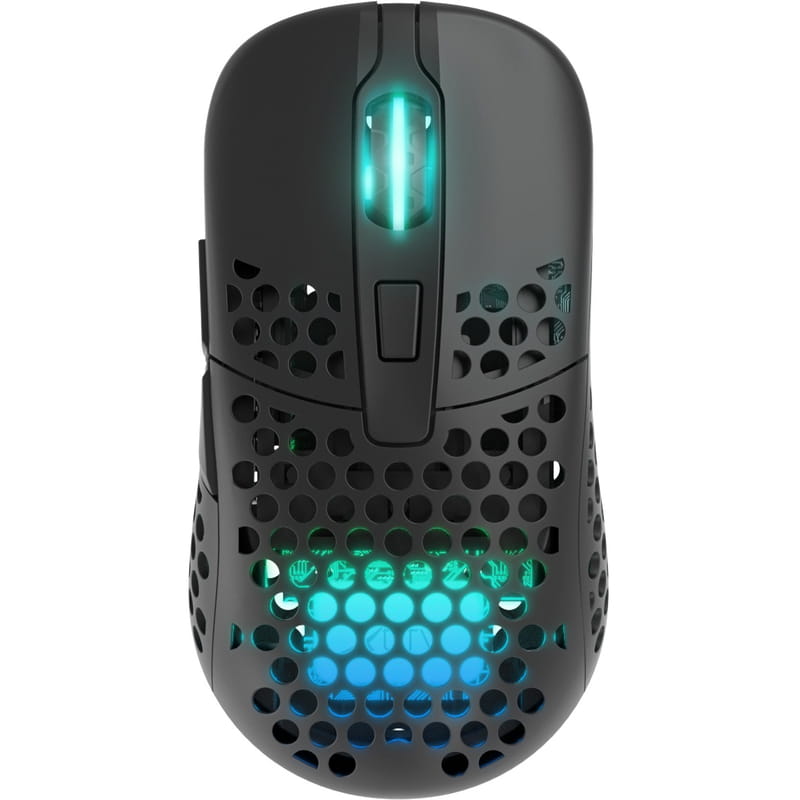 Мышь беспроводная Xtrfy M42 Wireless RGB Black (M42W-RGB-BLACK)