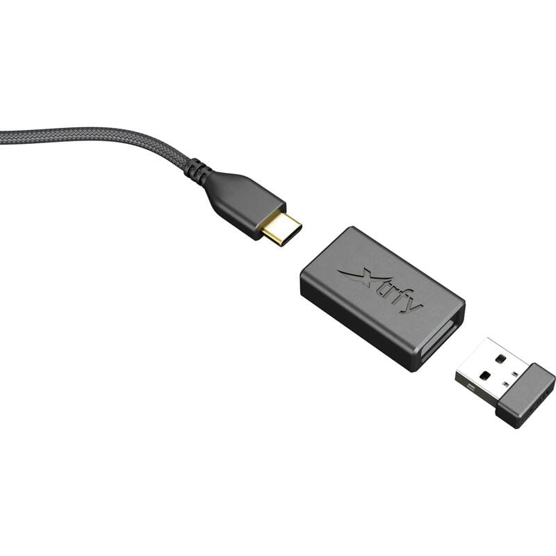 Мышь беспроводная Xtrfy M42 Wireless RGB Black (M42W-RGB-BLACK)