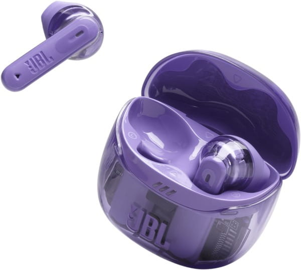 Bluetooth-гарнитура JBL Tune Flex Ghost Edition Purple (JBLTFLEXGPUR)