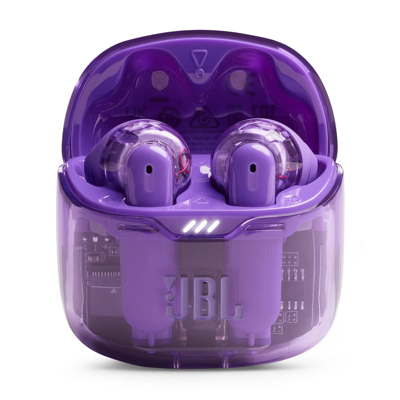 Bluetooth-гарнитура JBL Tune Flex Ghost Edition Purple (JBLTFLEXGPUR)