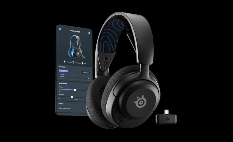 Bluetooth-гарнітура SteelSeries Arctis Nova 5P Black (61673)