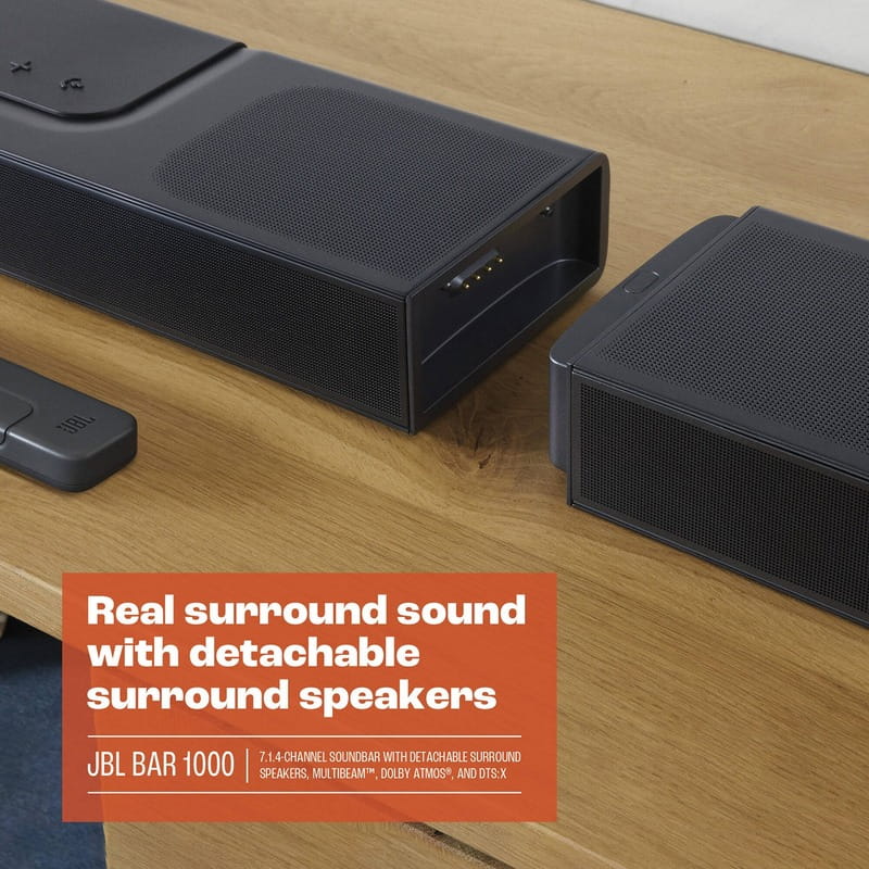 Саундбар JBL Bar 1000 (JBLBAR1000PROBLKEP)