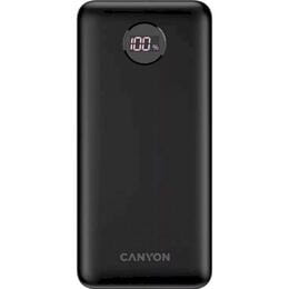 Купити Універсальна мобільна батарея Canyon PB-2002 LED 20000mAh Black (CNE-CPB2002B) Універсальна мобільна батарея Canyon PB-2002 LED 20000mAh Black (CNE-CPB2002B)