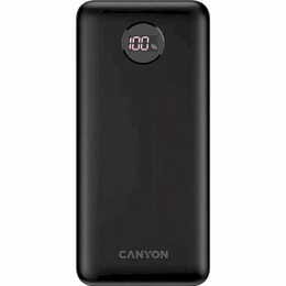 Универсальная мобильная батарея Canyon PB-2002 LED 20000mAh Black (CNE-CPB2002B)