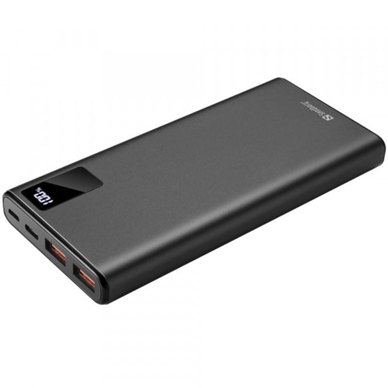 Універсальна мобільна батарея Sandberg Powerbank 10000mAh, PD 20W Black (420-58)