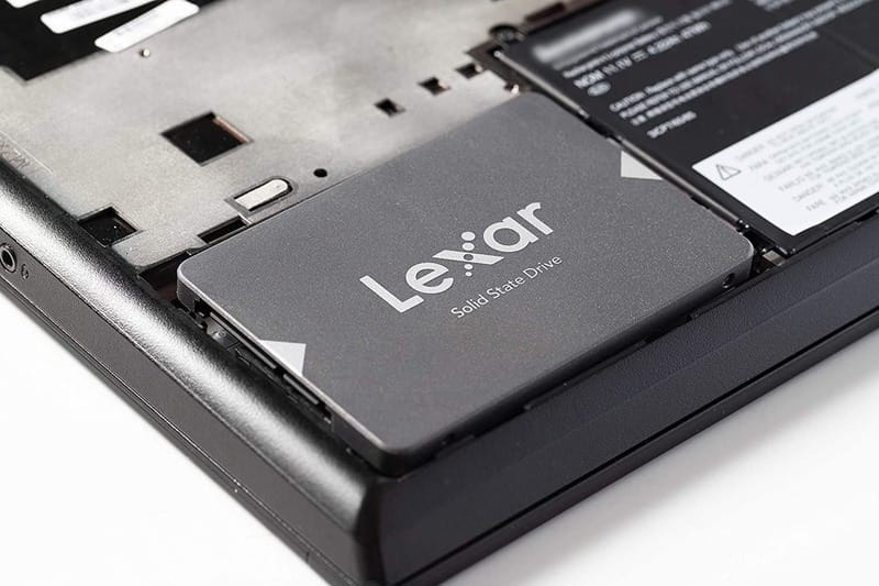 Накопичувач SSD  256GB Lexar NS100 2.5" SATAIII TLC Gray (LNS100-256RB)