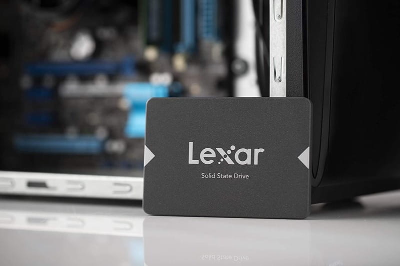 Накопичувач SSD  256GB Lexar NS100 2.5" SATAIII TLC Gray (LNS100-256RB)