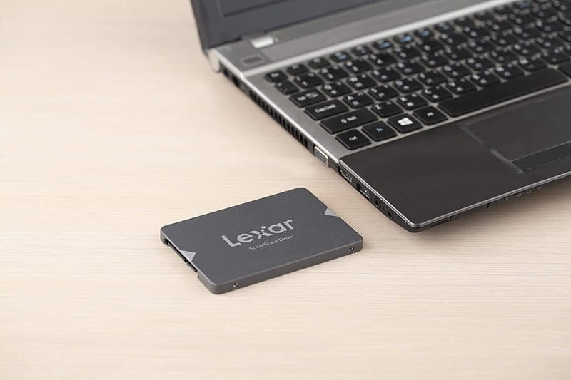 Накопичувач SSD  256GB Lexar NS100 2.5" SATAIII TLC Gray (LNS100-256RB)