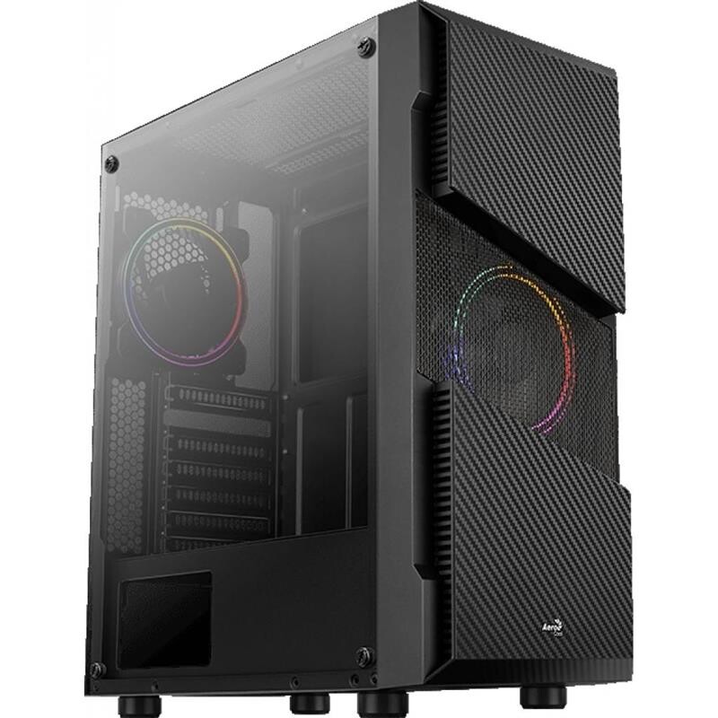 Корпус AeroCool Menace Saturn (Menace Saturn FRGB-G-BK-v1) Black без БП