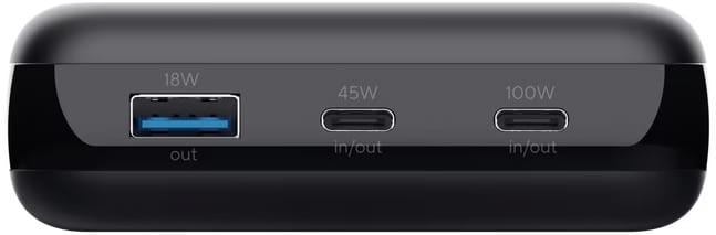 Універсальна мобільна батарея Trust 100W 20000mAh Black (25240)