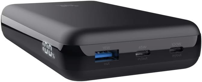 Універсальна мобільна батарея Trust 100W 20000mAh Black (25240)