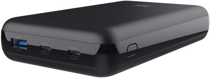 Універсальна мобільна батарея Trust 100W 20000mAh Black (25240)