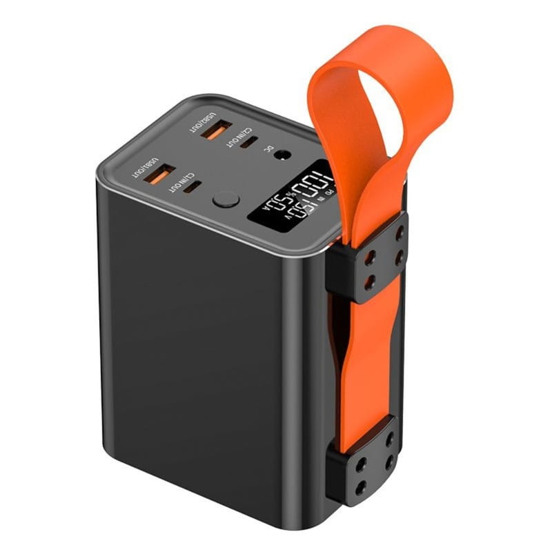 Універсальна мобільна батарея Atria 100W 60000mAh Black (WPD-101)