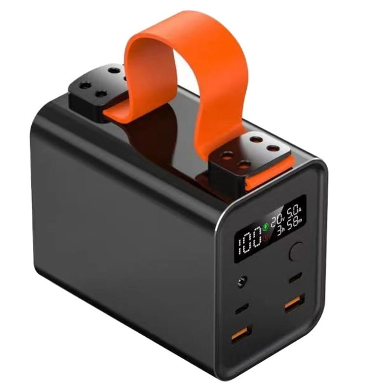 Універсальна мобільна батарея Atria 100W 60000mAh Black (WPD-101)