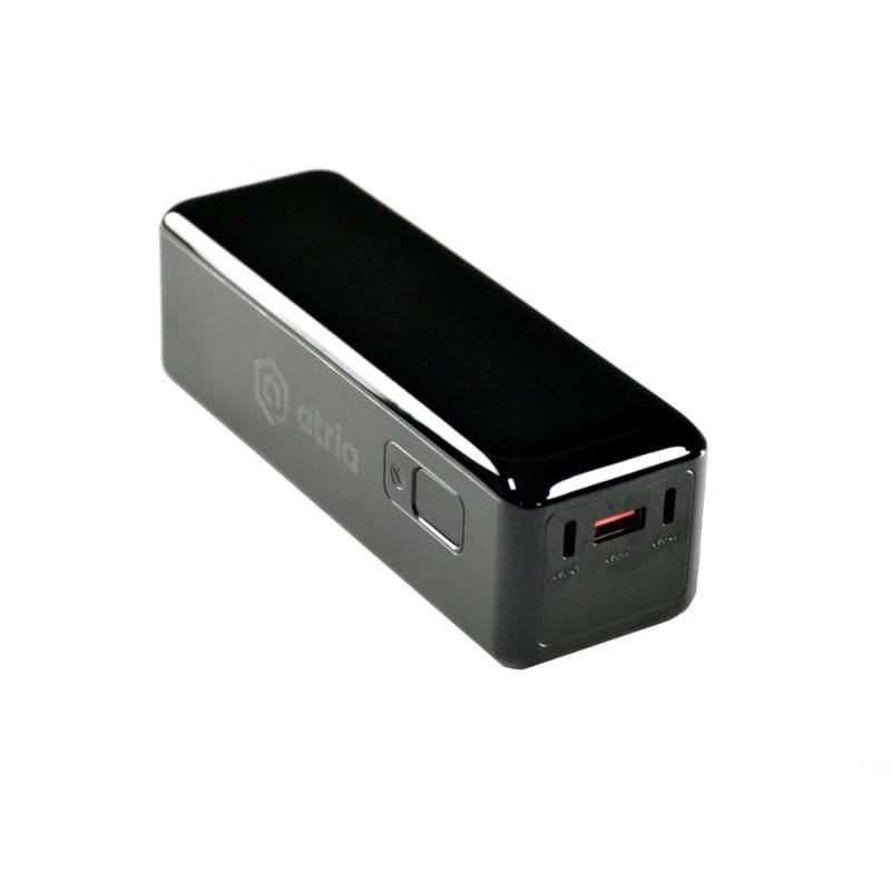 Универсальная мобильная батарея Atria 160W 30000mAh Black (WPD-160S)