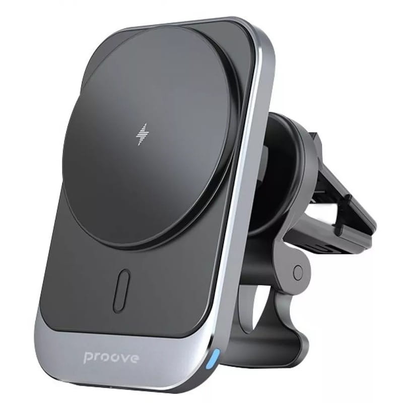 Бездротовий зарядний пристрій Proove Square Magnetic Pro 15W Metallic Gray (WHSP15010004)