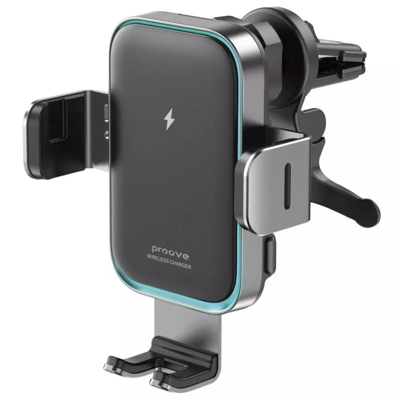 Бездротовий зарядний пристрій Proove Triple Clamp Pro 15W Metallic Gray (WHTP15010004)