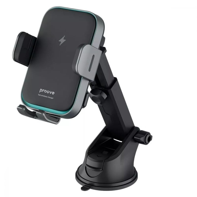 Бездротовий зарядний пристрій Proove Triple Clamp Pro 15W Metallic Gray (WHTP15010004)