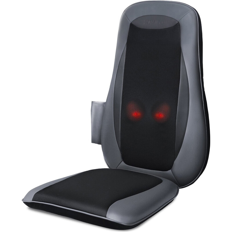 Массажная накидка на кресло Naipo Neck & Back Massager с подогревом, вибрацией и функцией массажа Шиацу (MGBK-2606H)