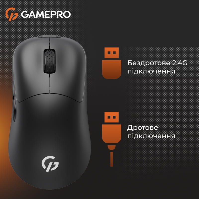 Миша бездротова GamePro GM990B Black